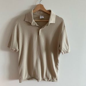Beige polo